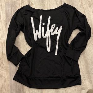 “Wifey” sweater
